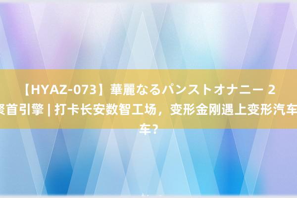 【HYAZ-073】華麗なるパンストオナニー 2 聚首引擎 | 打卡长安数智工场,变形金刚遇上变形汽车?