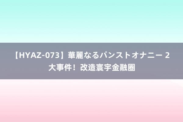 【HYAZ-073】華麗なるパンストオナニー 2 大事件!改造寰宇金融圈